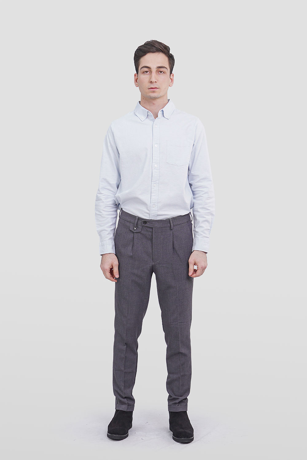 شلوار پارچه ای نیم دوبل