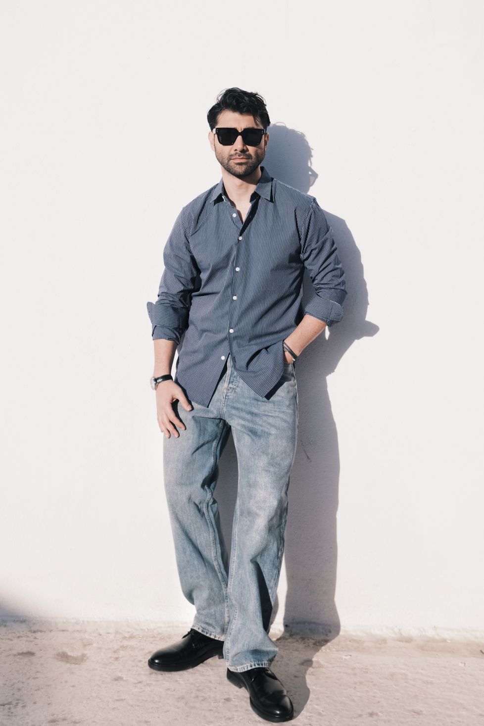 شلوار جین راسته آزاد