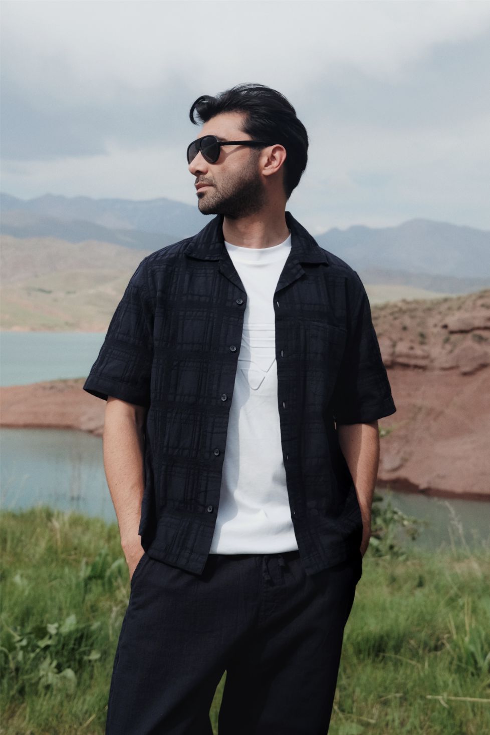 پیراهن لینن مراکشی