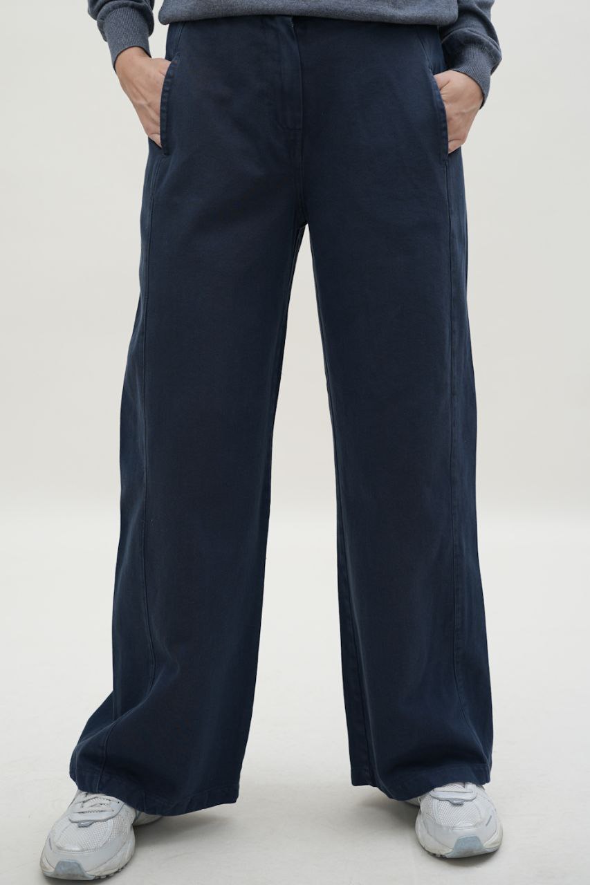 شلوار زنانه کتان جین