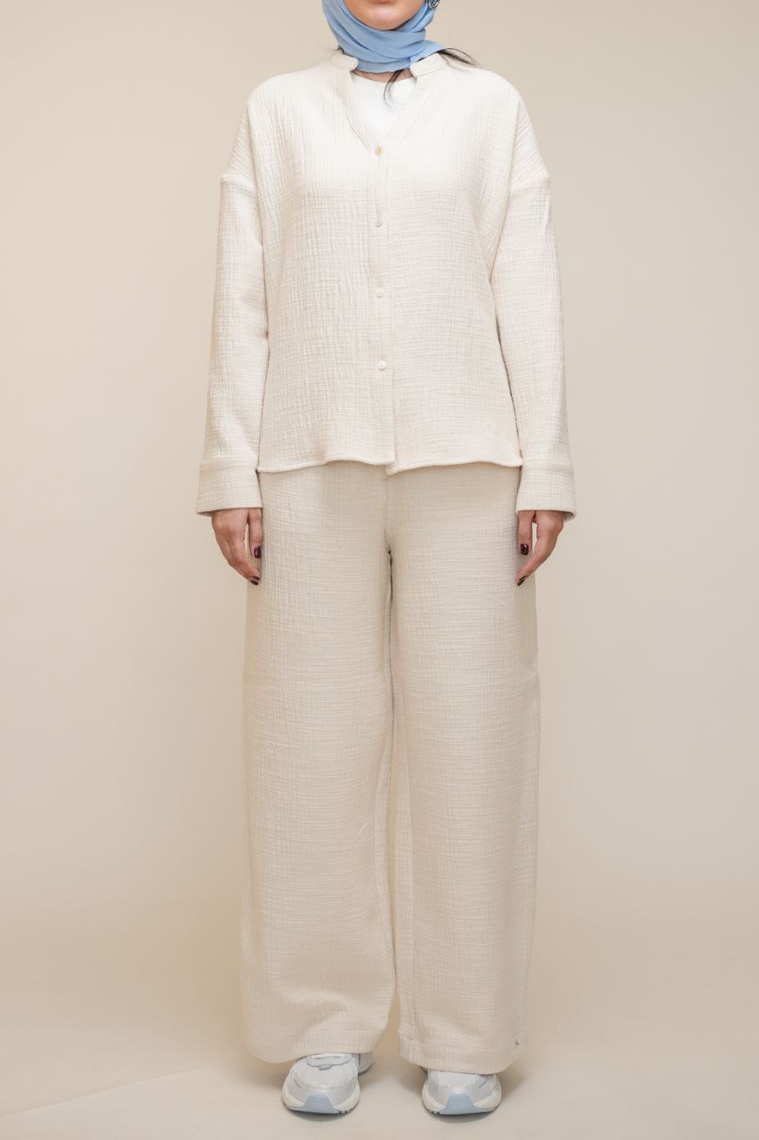 شومیز ست لینن ضخیم