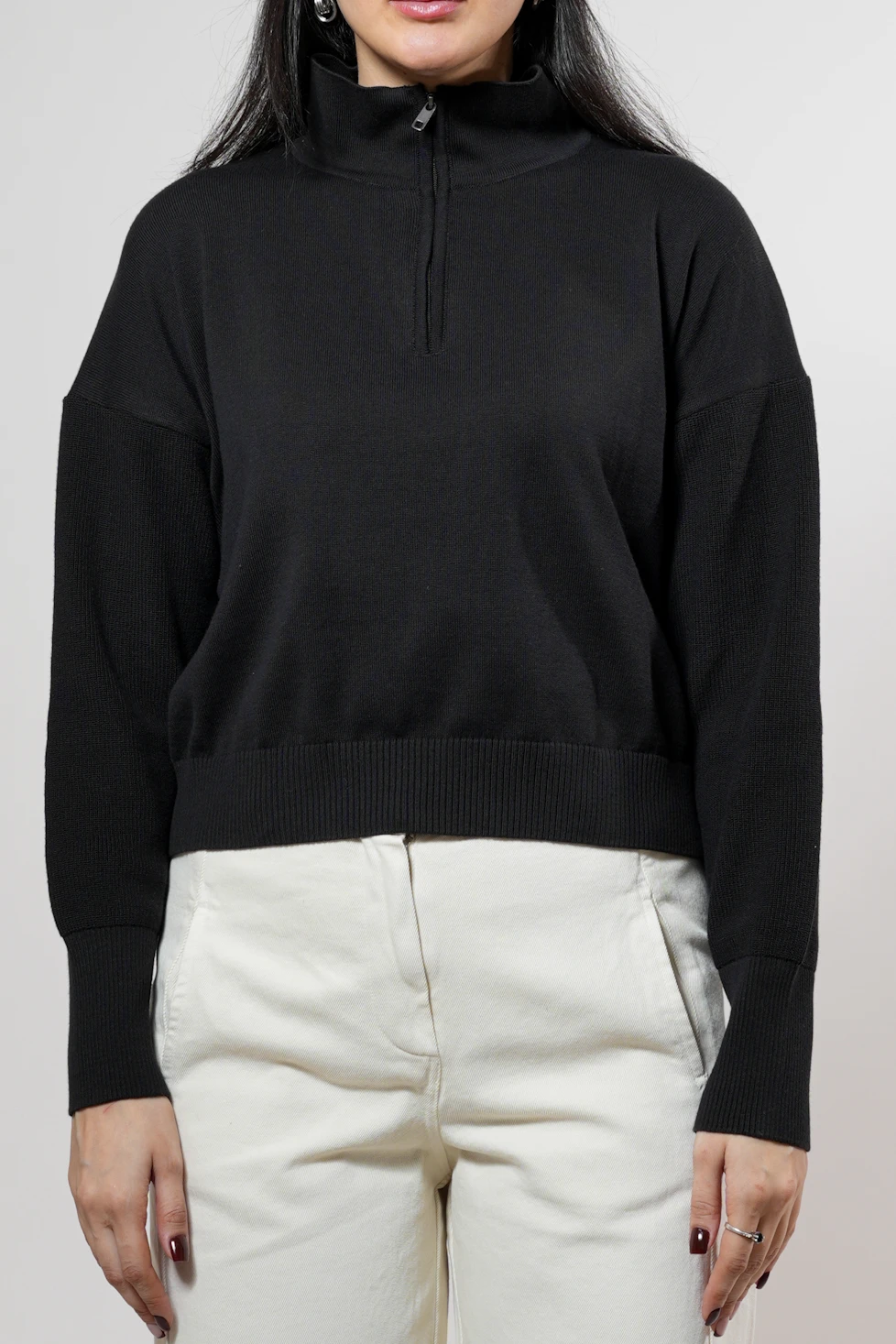 بافت نیم زیپ زنانه سیارا